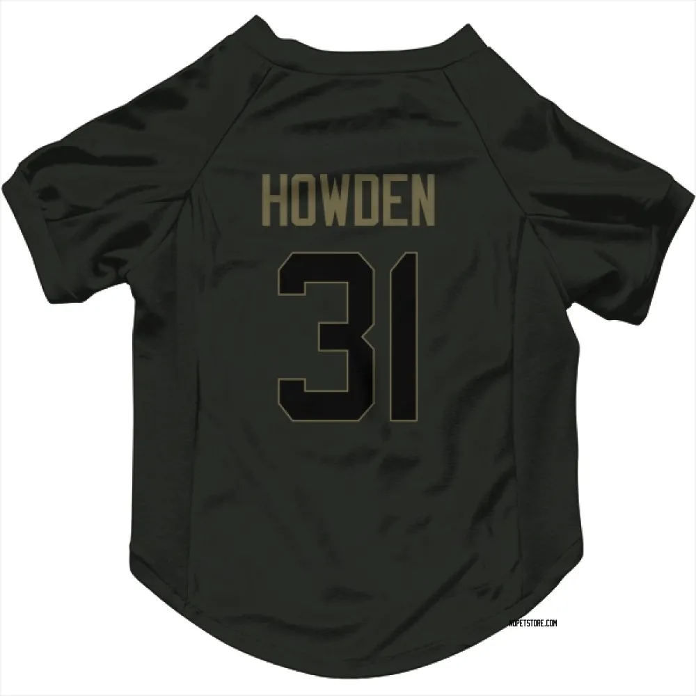 New Orleans Saints Jordan Howden Black Service Pet Jersey for Dog & Cat