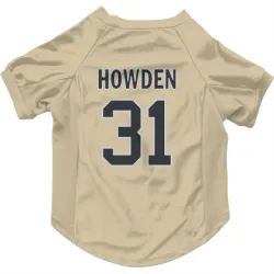 New Orleans Saints Jordan Howden Gold Pet Jersey for Dog & Cat