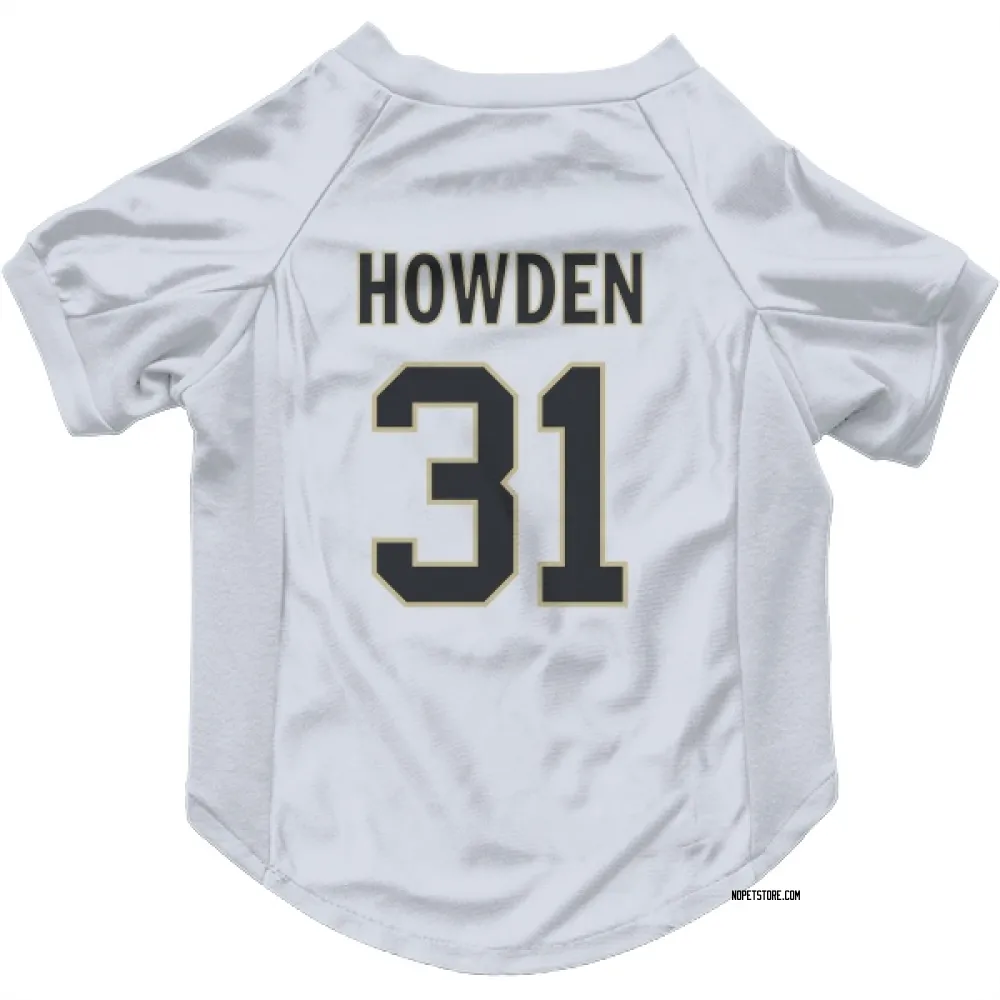New Orleans Saints Jordan Howden White Pet Jersey for Dog & Cat
