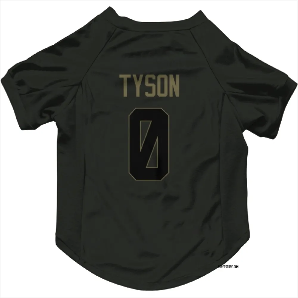 New Orleans Saints Jordyn Tyson Black Service Pet Jersey for Dog & Cat