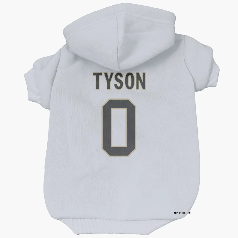 New Orleans Saints Jordyn Tyson White Pet Hoodie for Dog & Cat
