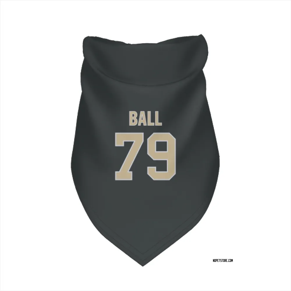 New Orleans Saints Josh Ball Black Pet Bandana for Dog & Cat
