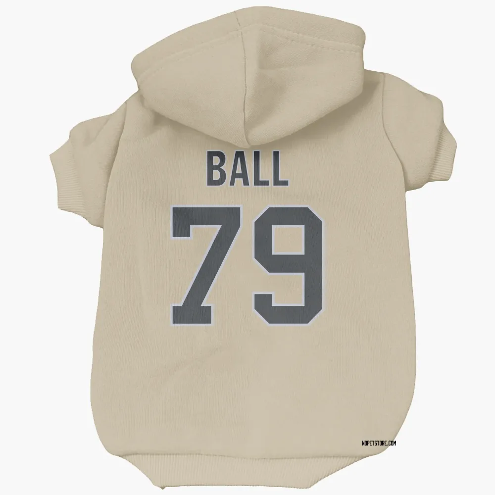 New Orleans Saints Josh Ball Gold Pet Hoodie for Dog & Cat