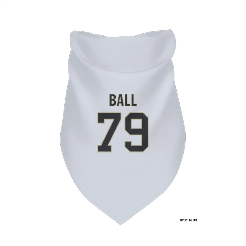New Orleans Saints Josh Ball White Pet Bandana for Dog & Cat