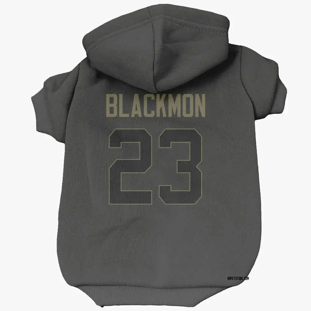 New Orleans Saints Julian Blackmon Black Service Pet Hoodie for Dog & Cat