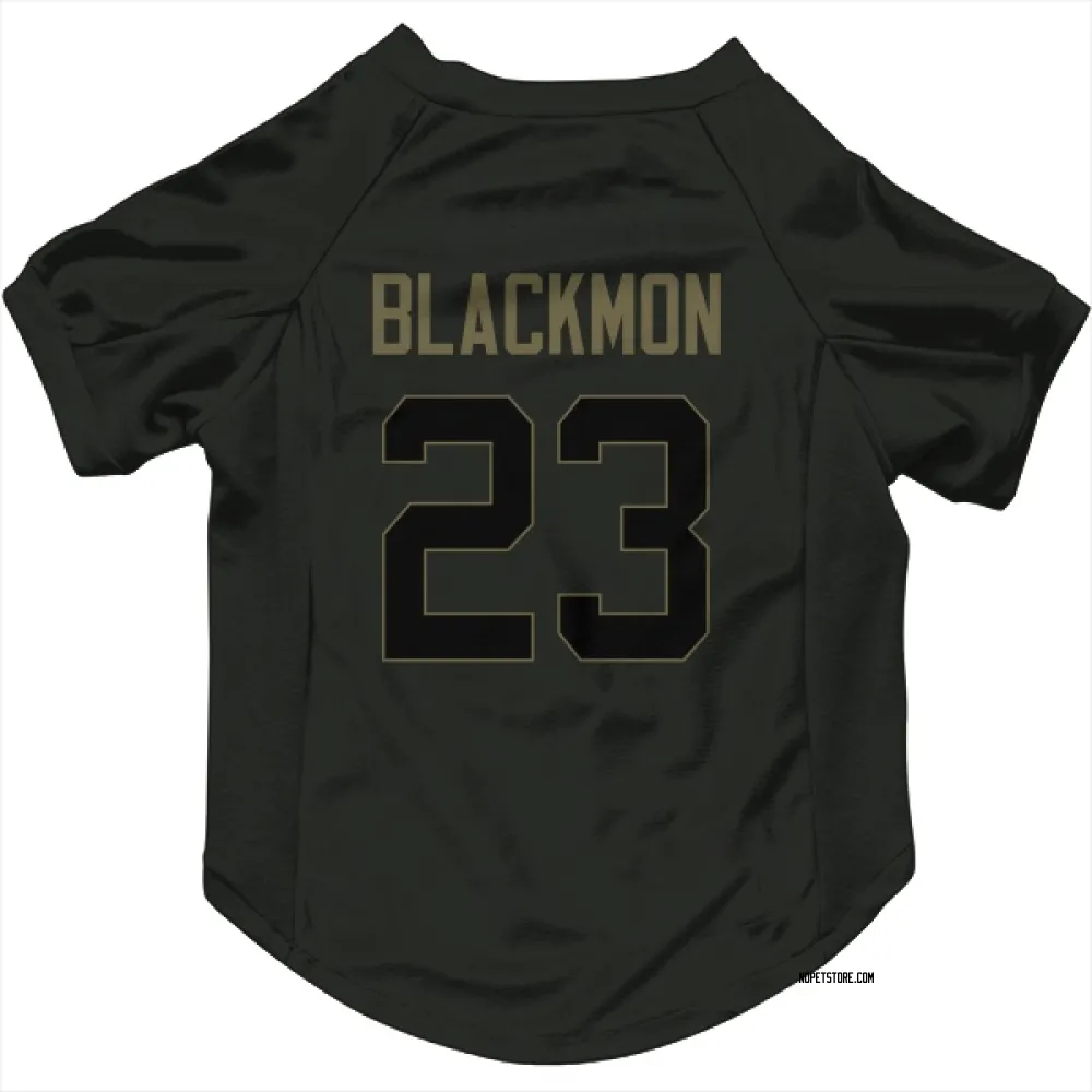New Orleans Saints Julian Blackmon Black Service Pet Jersey for Dog & Cat