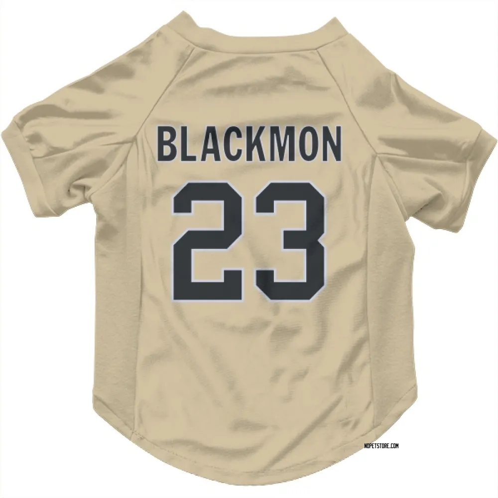 New Orleans Saints Julian Blackmon Gold Pet Jersey for Dog & Cat