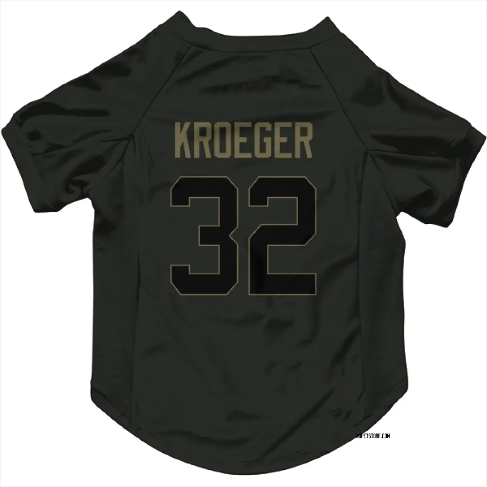 New Orleans Saints Kai Kroeger Black Service Pet Jersey for Dog & Cat