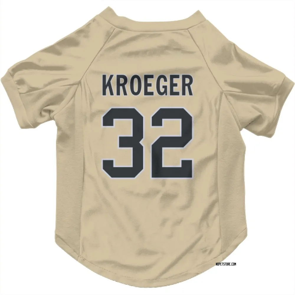 New Orleans Saints Kai Kroeger Gold Pet Jersey for Dog & Cat