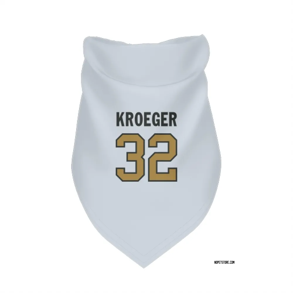 New Orleans Saints Kai Kroeger White Gold Pet Bandana for Dog & Cat