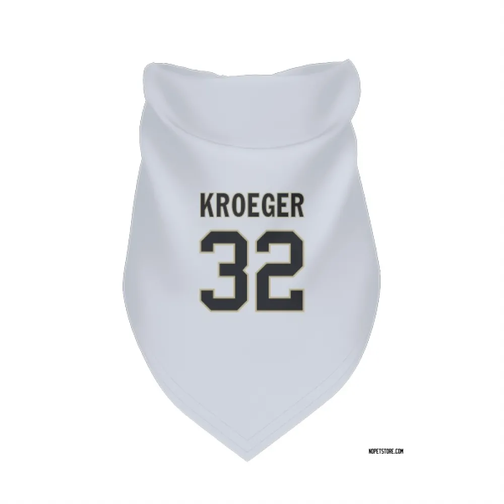 New Orleans Saints Kai Kroeger White Pet Bandana for Dog & Cat