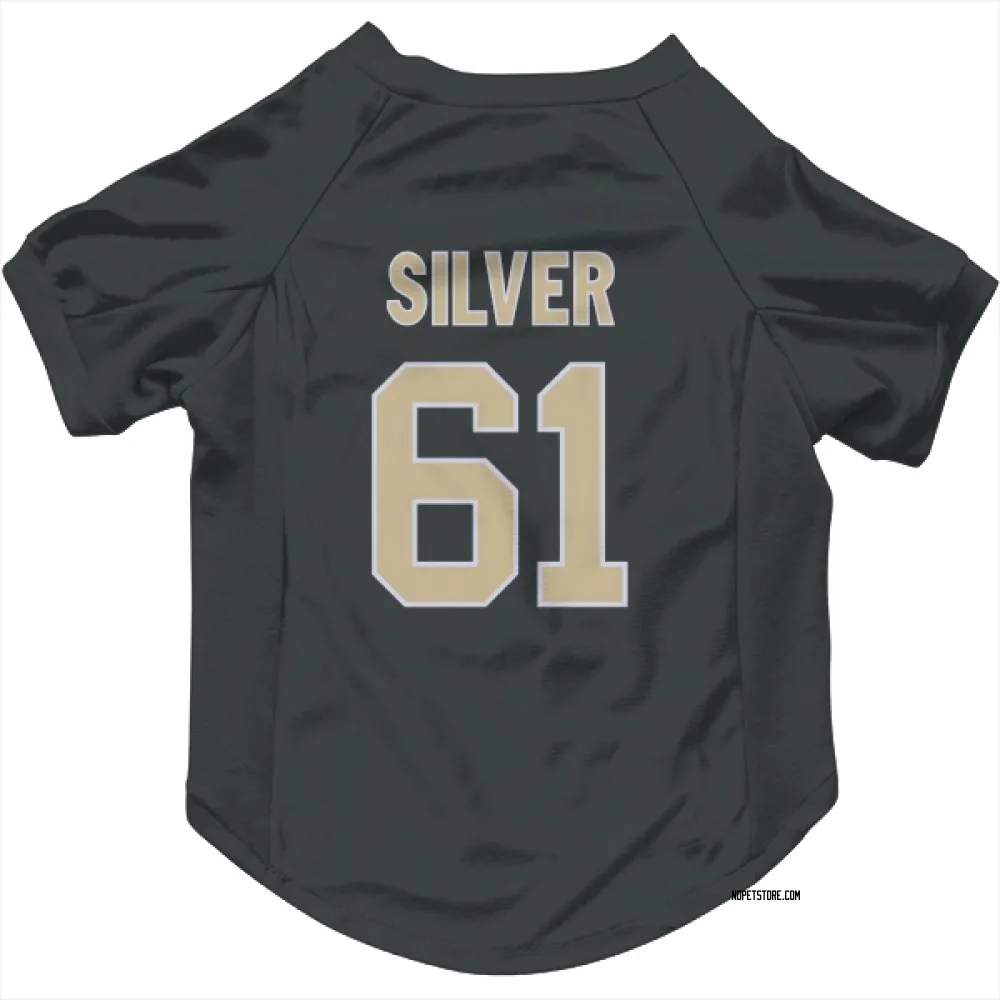 New Orleans Saints Keeshawn Silver Black Pet Jersey for Dog & Cat