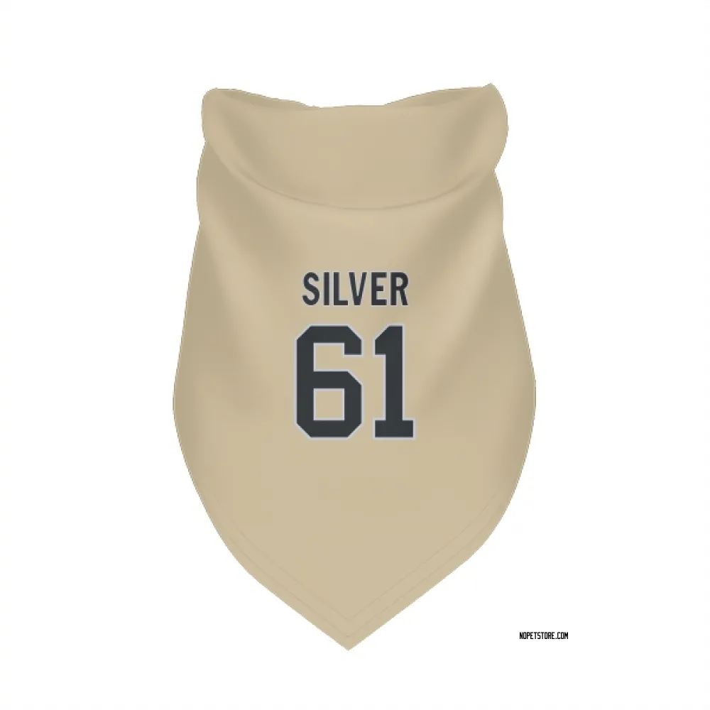 New Orleans Saints Keeshawn Silver Gold Pet Bandana for Dog & Cat