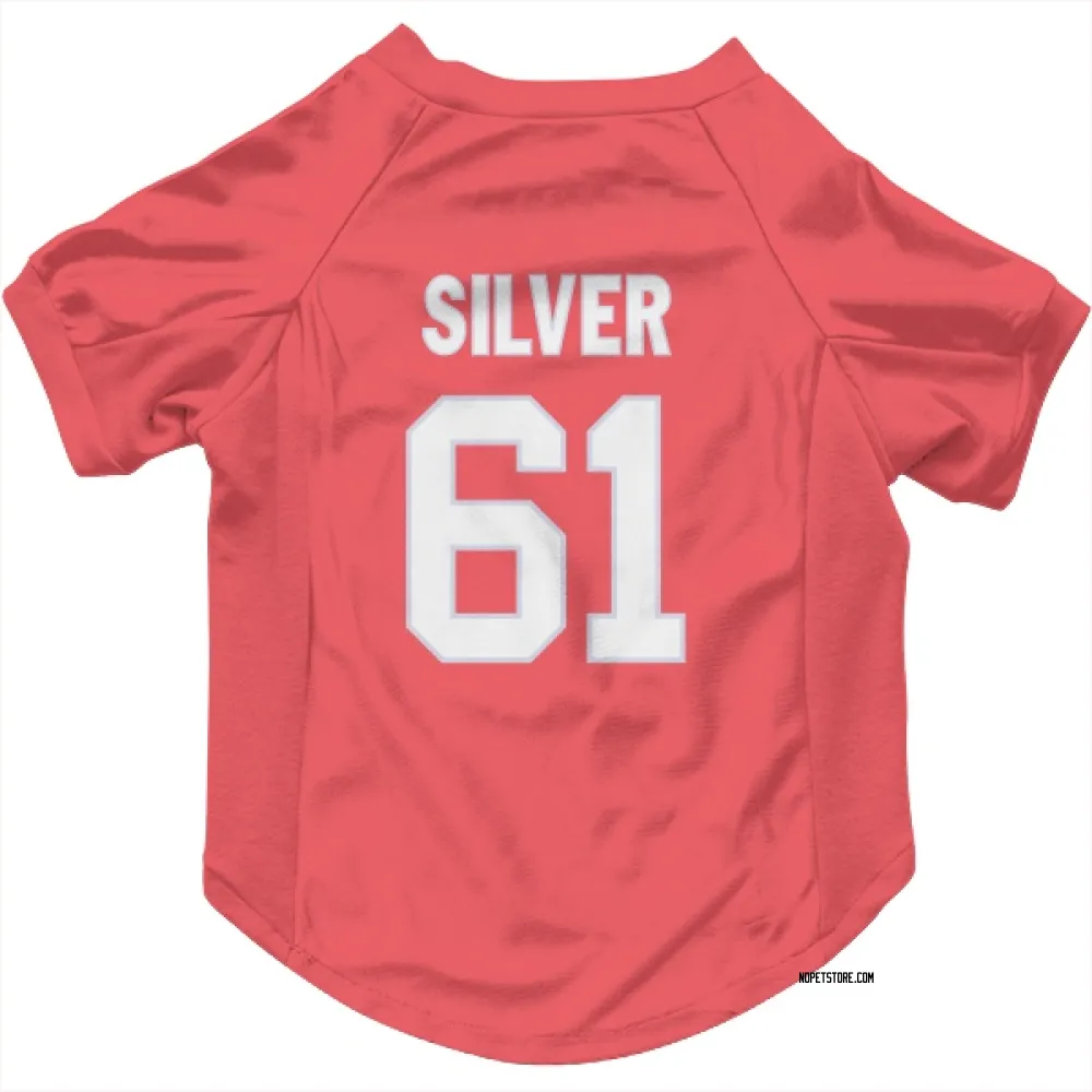 New Orleans Saints Keeshawn Silver Pink Pet Jersey for Dog & Cat