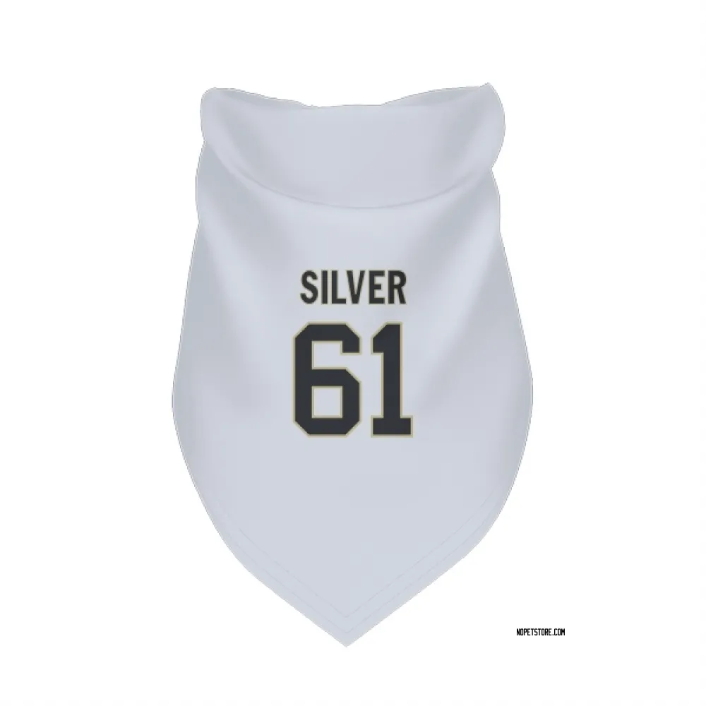 New Orleans Saints Keeshawn Silver White Pet Bandana for Dog & Cat