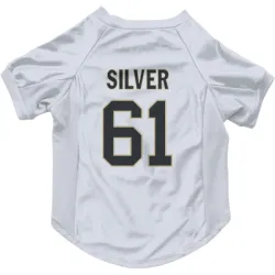 New Orleans Saints Keeshawn Silver White Pet Jersey for Dog & Cat