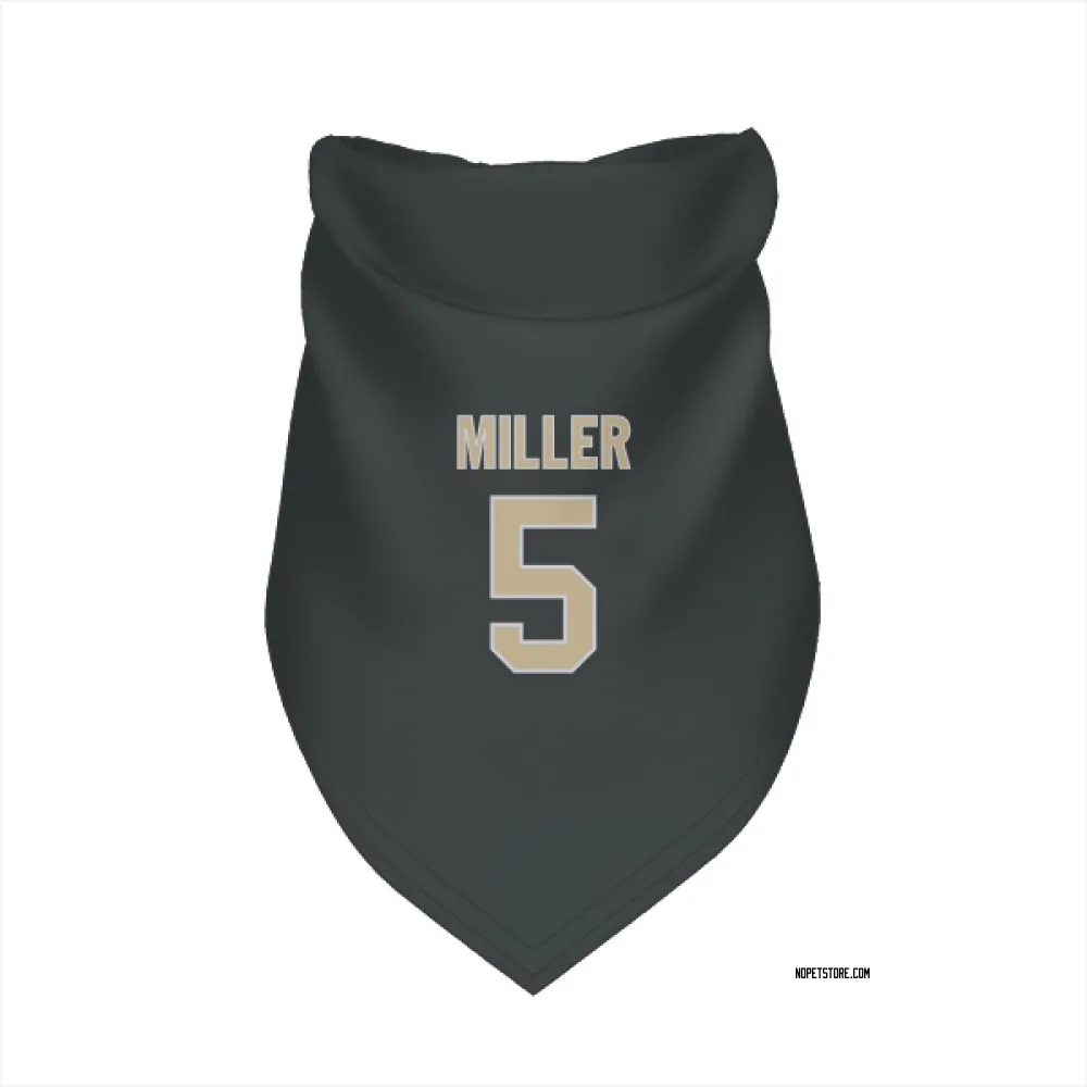 New Orleans Saints Kendre Miller Black Pet Bandana for Dog & Cat