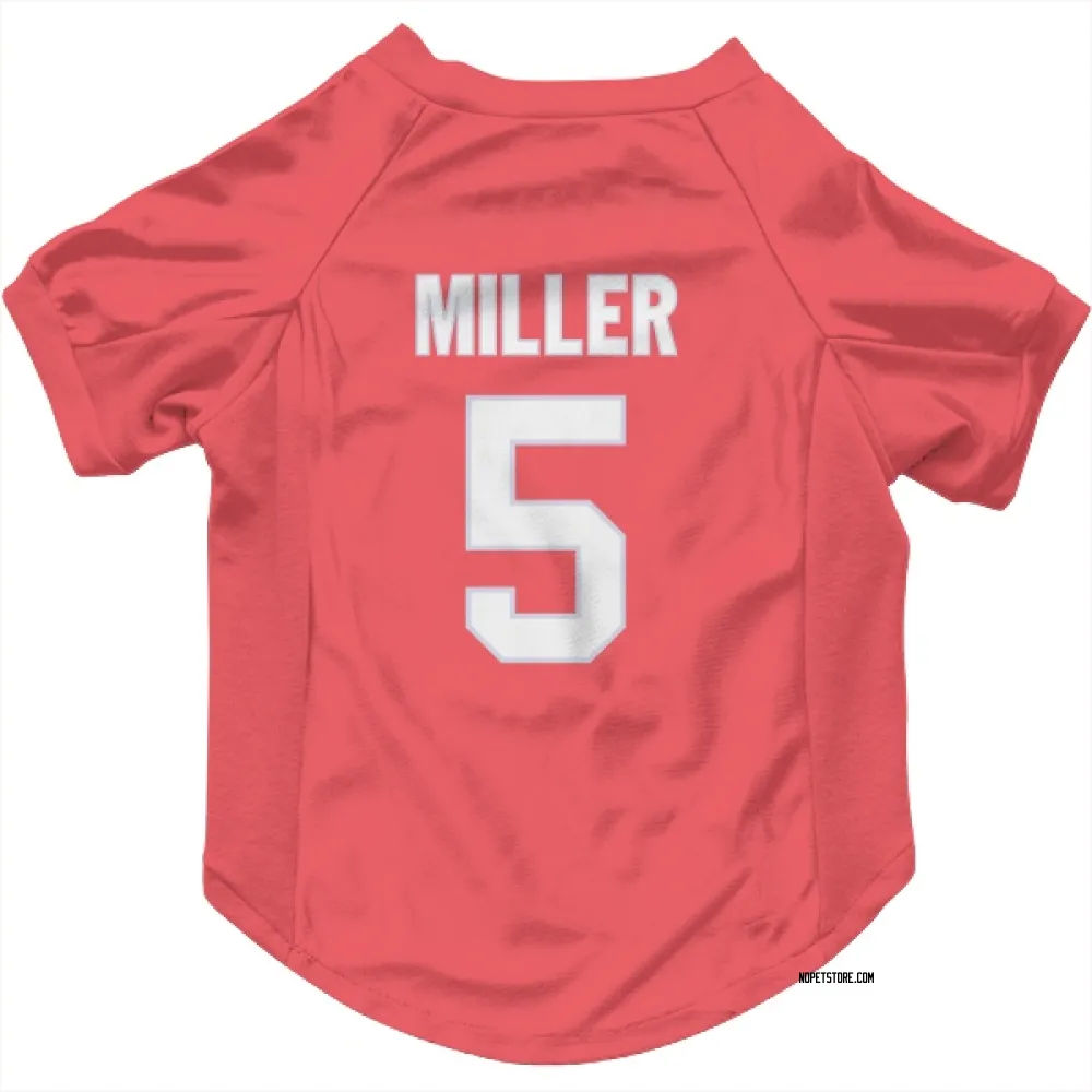 New Orleans Saints Kendre Miller Pink Pet Jersey for Dog & Cat