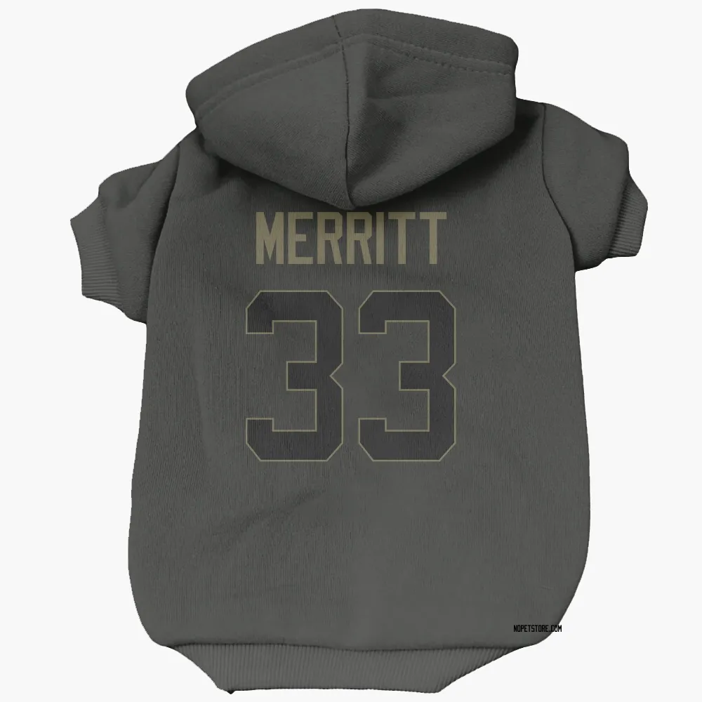 New Orleans Saints Kirk Merritt Black Service Pet Hoodie for Dog & Cat