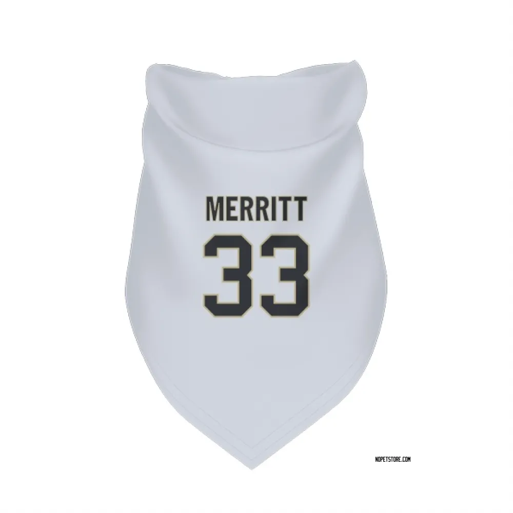 New Orleans Saints Kirk Merritt White Pet Bandana for Dog & Cat