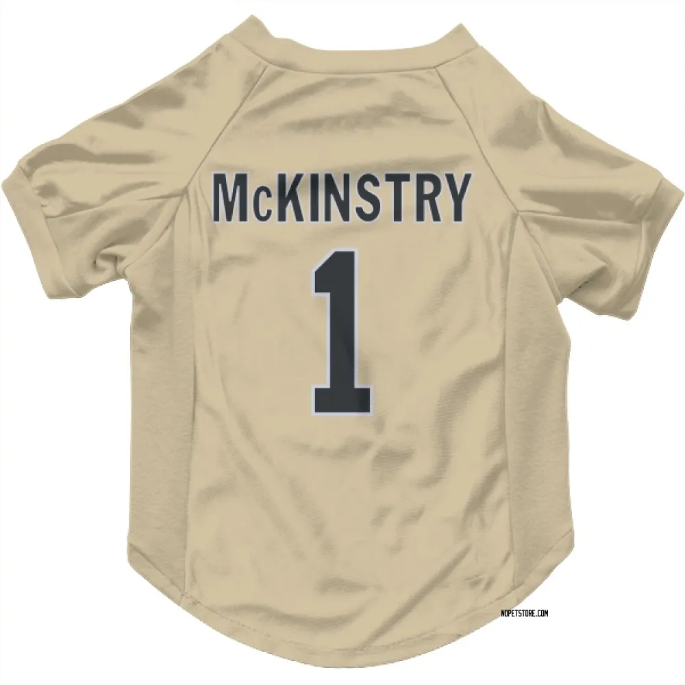 New Orleans Saints Kool-Aid McKinstry Gold Pet Jersey for Dog & Cat