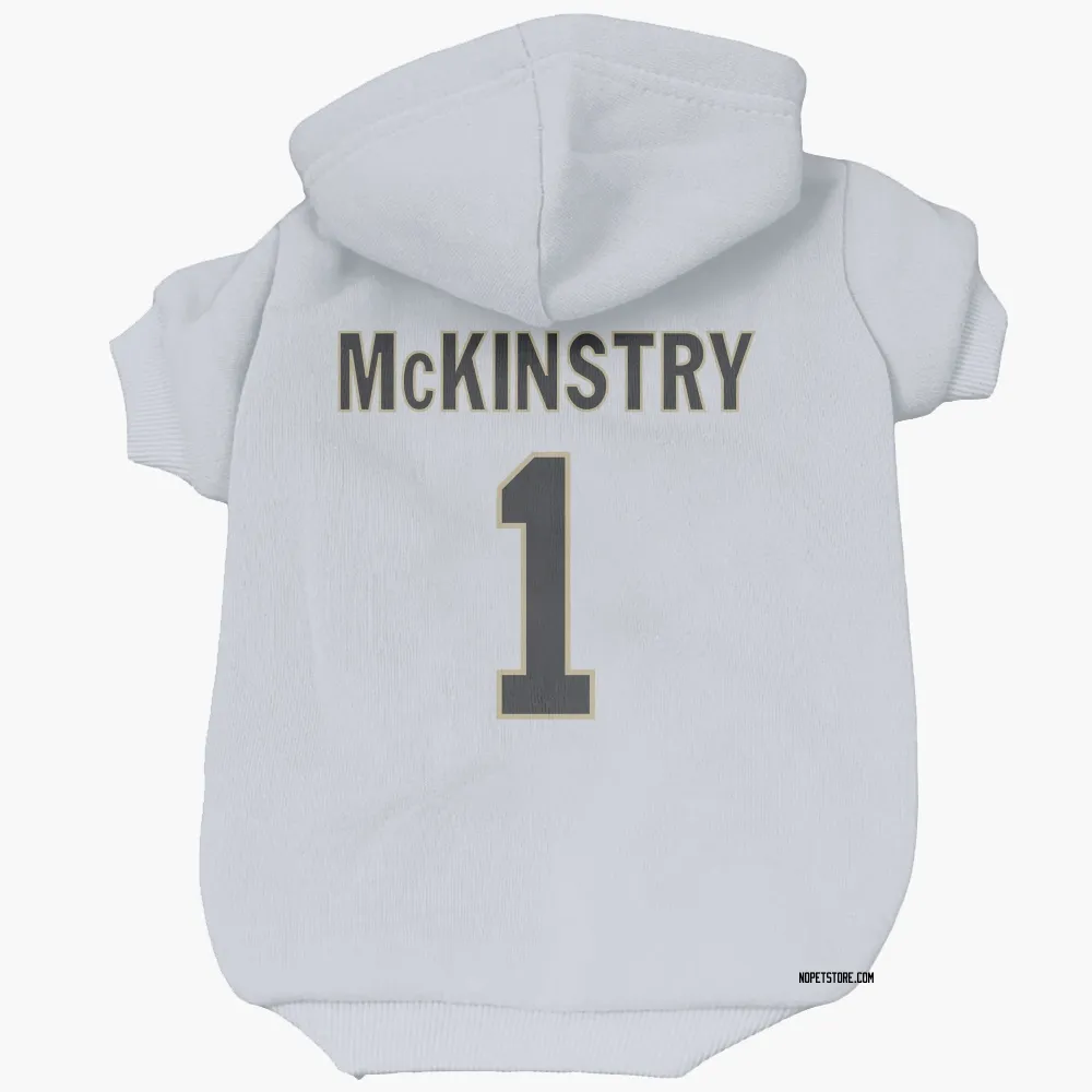 New Orleans Saints Kool-Aid McKinstry White Pet Hoodie for Dog & Cat