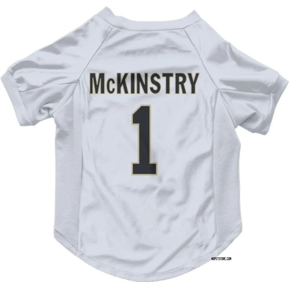 New Orleans Saints Kool-Aid McKinstry White Pet Jersey for Dog & Cat