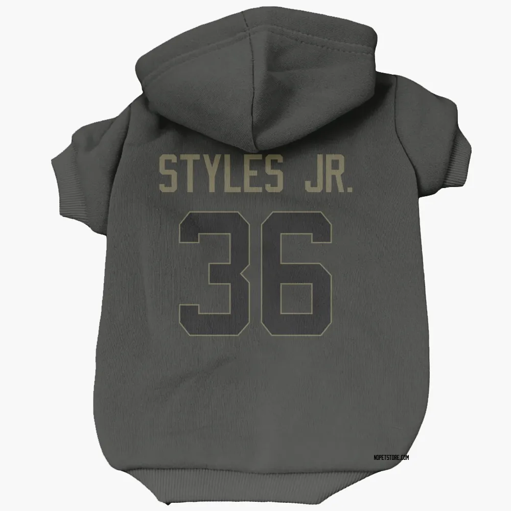 New Orleans Saints Lorenzo Styles Jr. Black Service Pet Hoodie for Dog & Cat