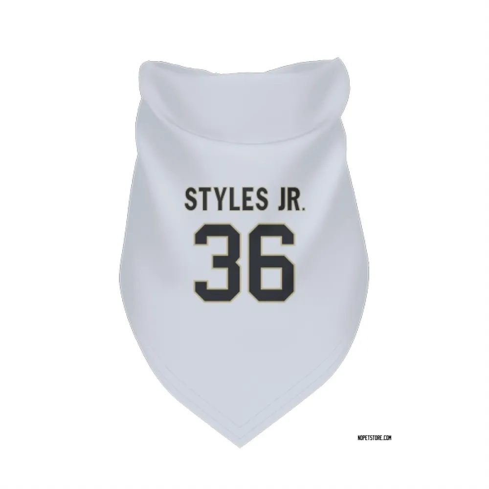 New Orleans Saints Lorenzo Styles Jr. White Pet Bandana for Dog & Cat