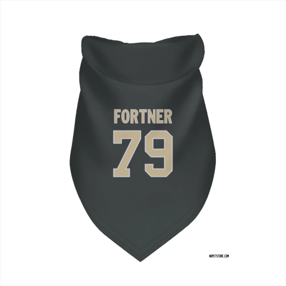 New Orleans Saints Luke Fortner Black Pet Bandana for Dog & Cat