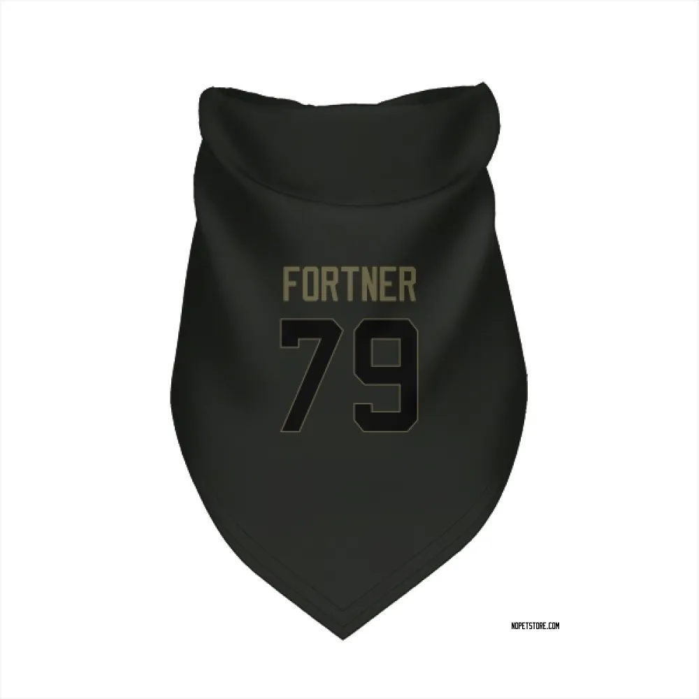 New Orleans Saints Luke Fortner Black Service Pet Bandana for Dog & Cat