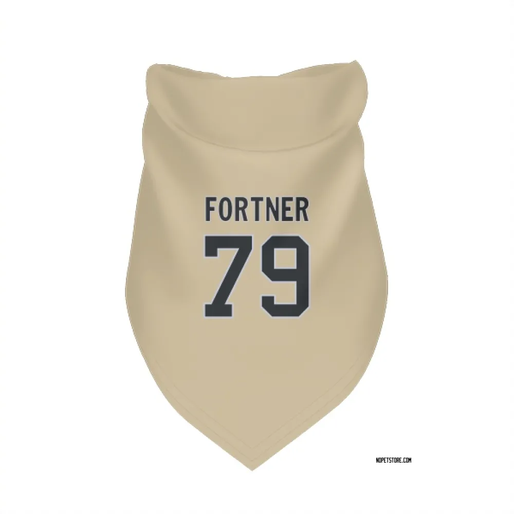 New Orleans Saints Luke Fortner Gold Pet Bandana for Dog & Cat