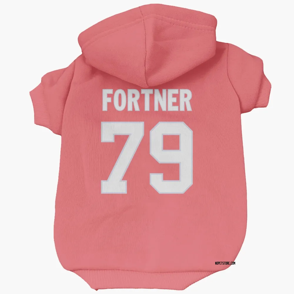 New Orleans Saints Luke Fortner Pink Pet Hoodie for Dog & Cat
