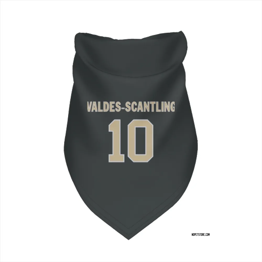 New Orleans Saints Marquez Valdes-Scantling Black Pet Bandana for Dog & Cat