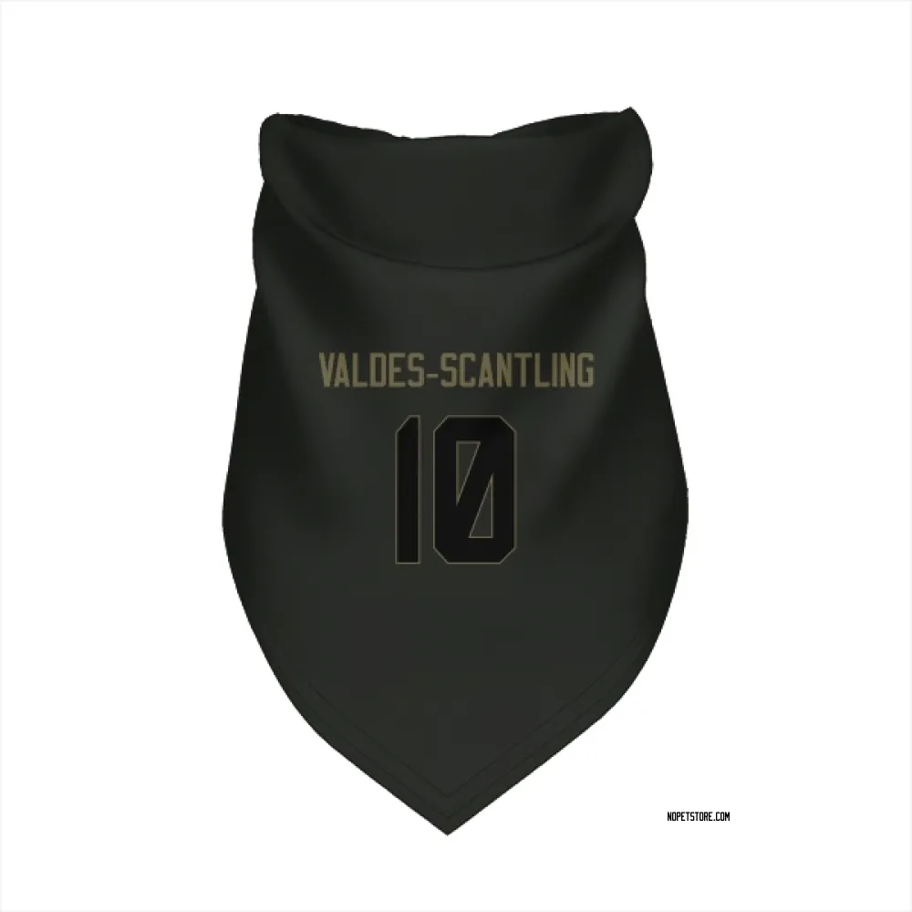 New Orleans Saints Marquez Valdes-Scantling Black Service Pet Bandana for Dog & Cat