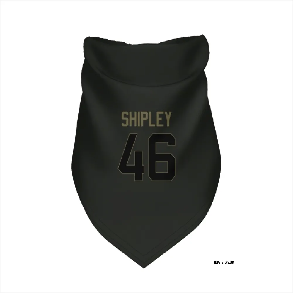 New Orleans Saints Mason Shipley Black Service Pet Bandana for Dog & Cat