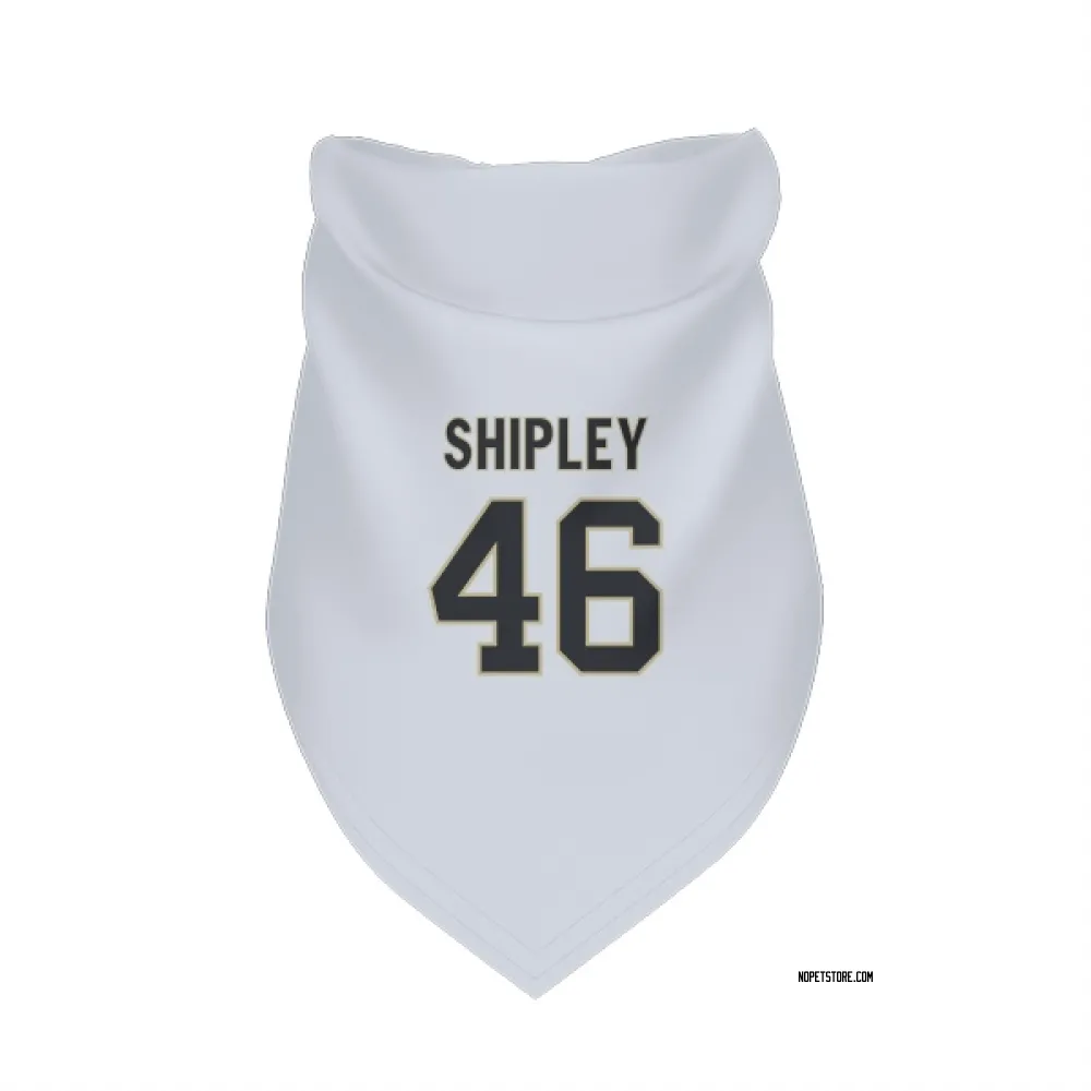 New Orleans Saints Mason Shipley White Pet Bandana for Dog & Cat
