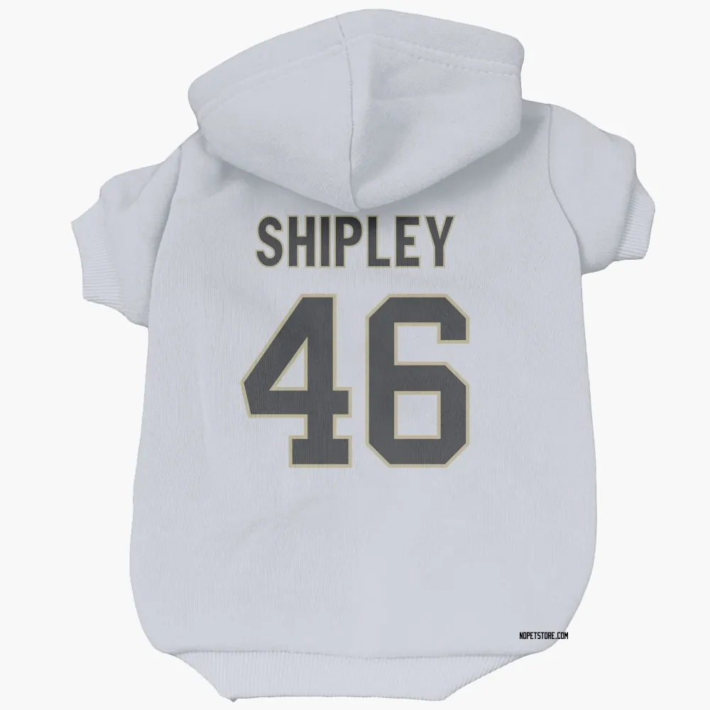 New Orleans Saints Mason Shipley White Pet Hoodie for Dog & Cat