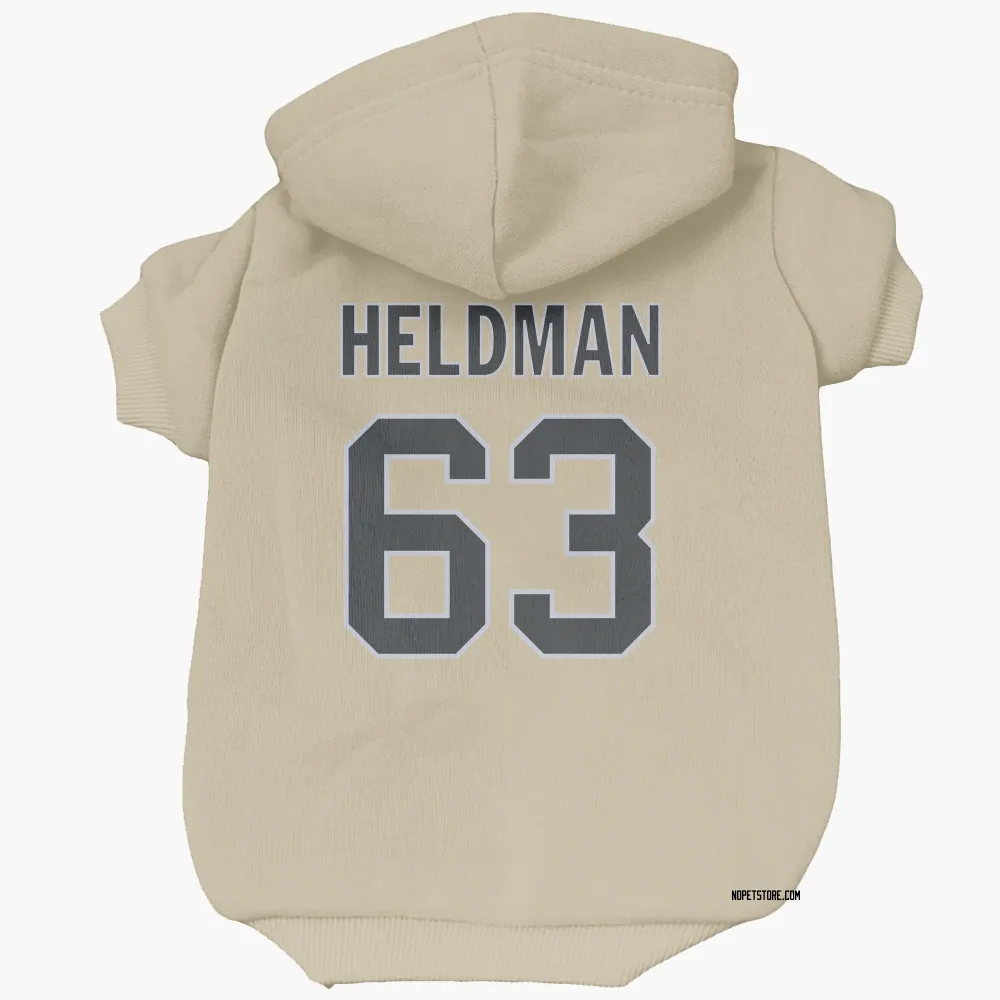 New Orleans Saints Michael Heldman Gold Pet Hoodie for Dog & Cat
