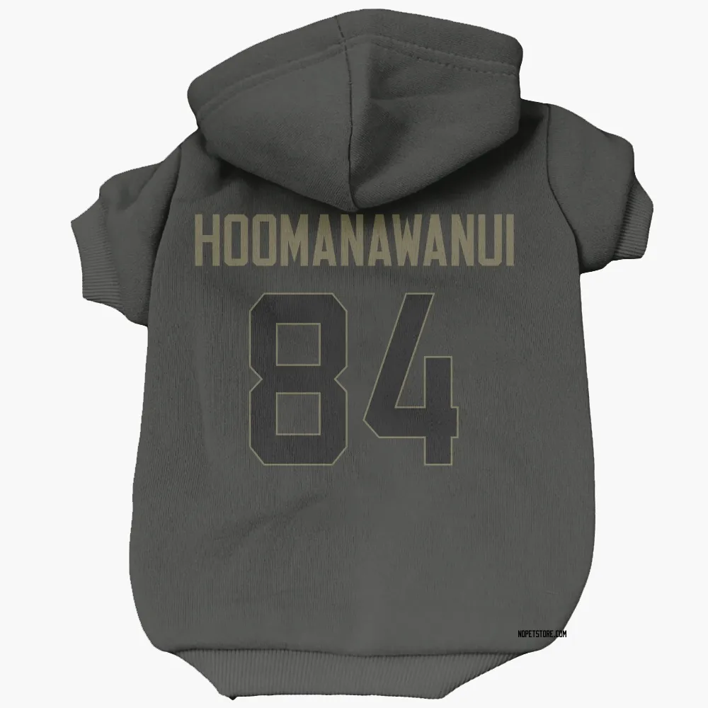 New Orleans Saints Michael Hoomanawanui Black Service Pet Hoodie for Dog & Cat