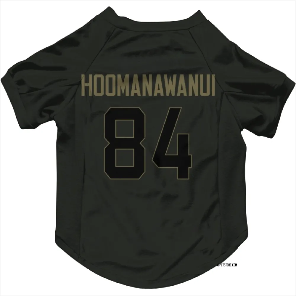 New Orleans Saints Michael Hoomanawanui Black Service Pet Jersey for Dog & Cat