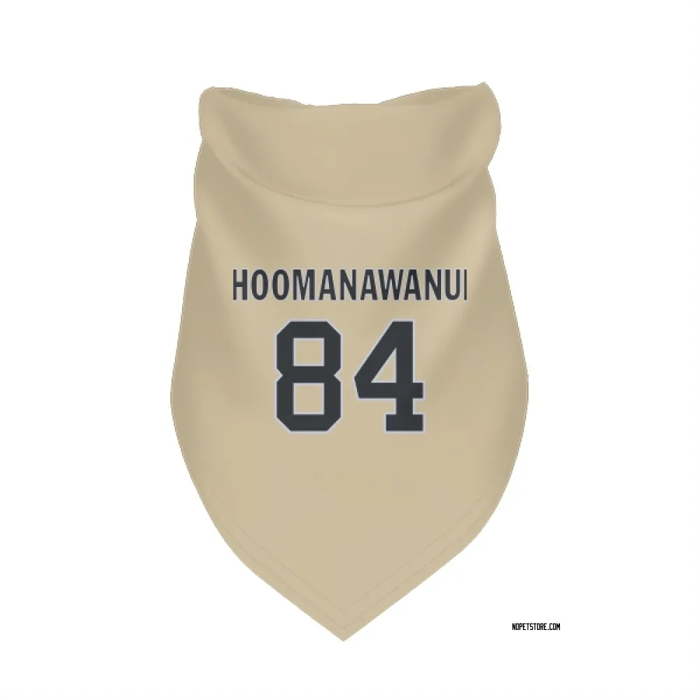 New Orleans Saints Michael Hoomanawanui Gold Pet Bandana for Dog & Cat