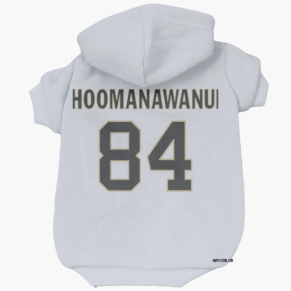 New Orleans Saints Michael Hoomanawanui White Pet Hoodie for Dog & Cat