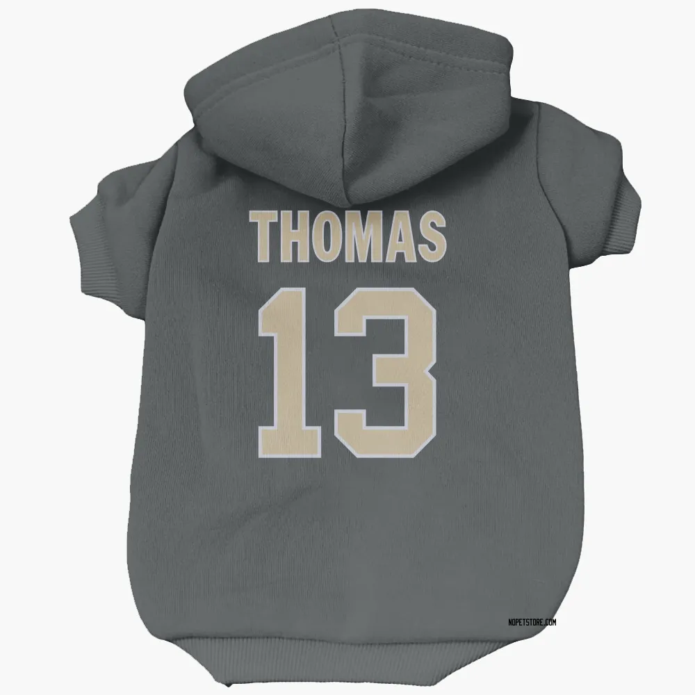 New Orleans Saints Michael Thomas Black Pet Hoodie for Dog & Cat