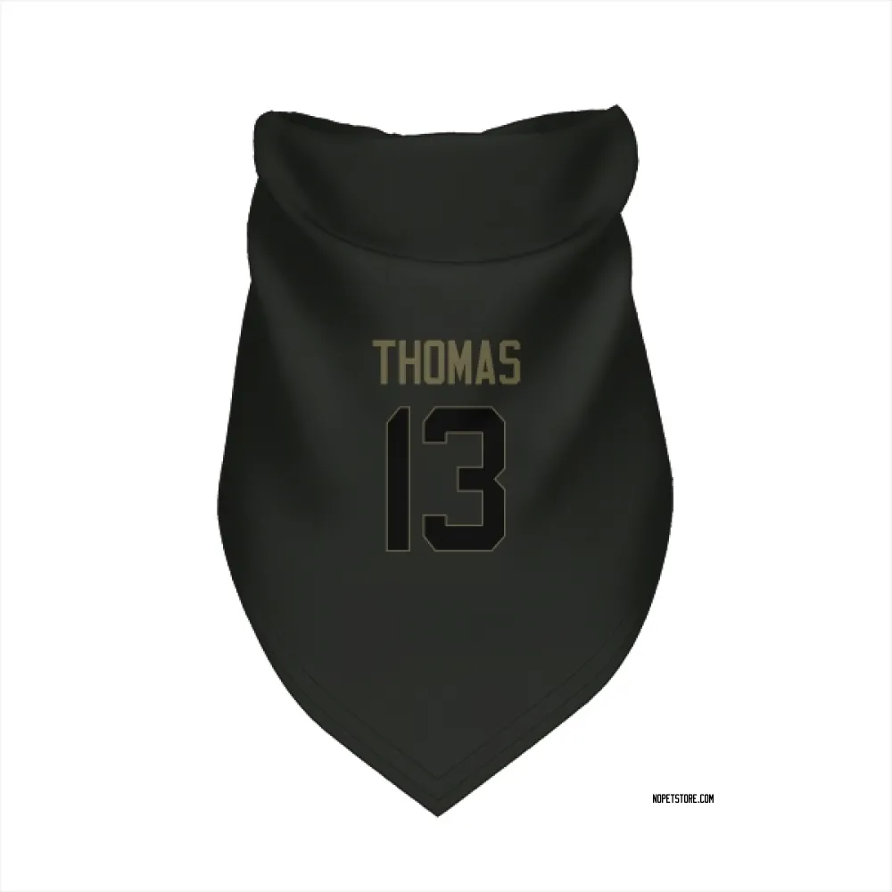 New Orleans Saints Michael Thomas Black Service Pet Bandana for Dog & Cat