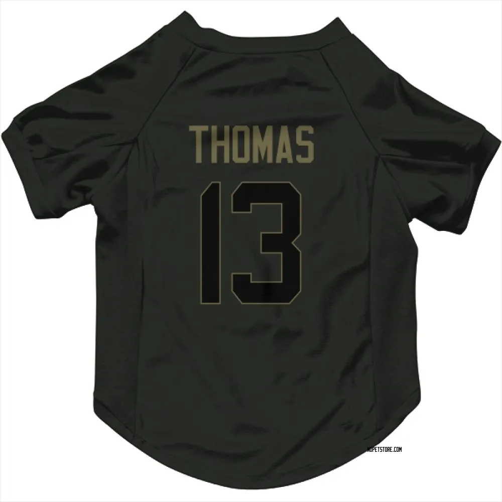 New Orleans Saints Michael Thomas Black Service Pet Jersey for Dog & Cat