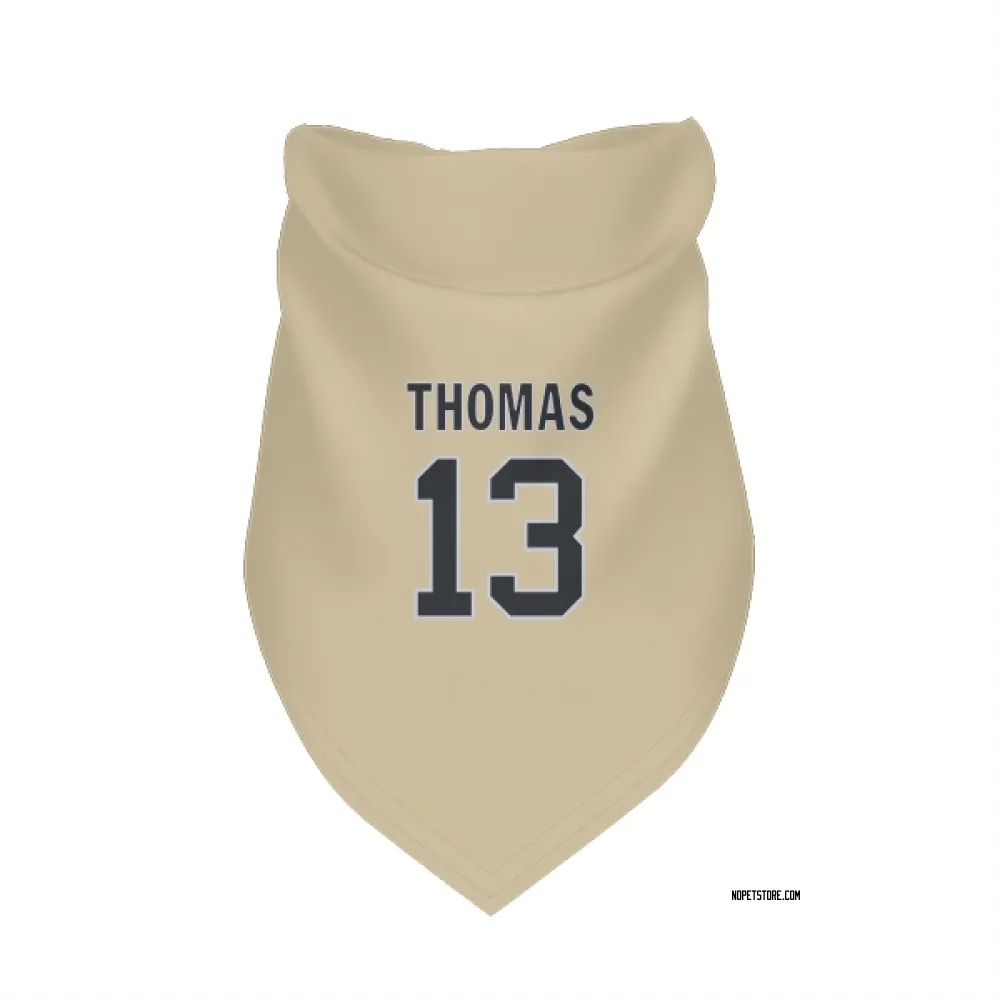 New Orleans Saints Michael Thomas Gold Pet Bandana for Dog & Cat