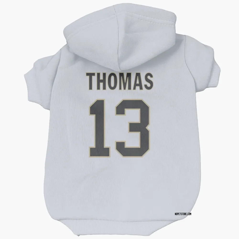 New Orleans Saints Michael Thomas White Pet Hoodie for Dog & Cat
