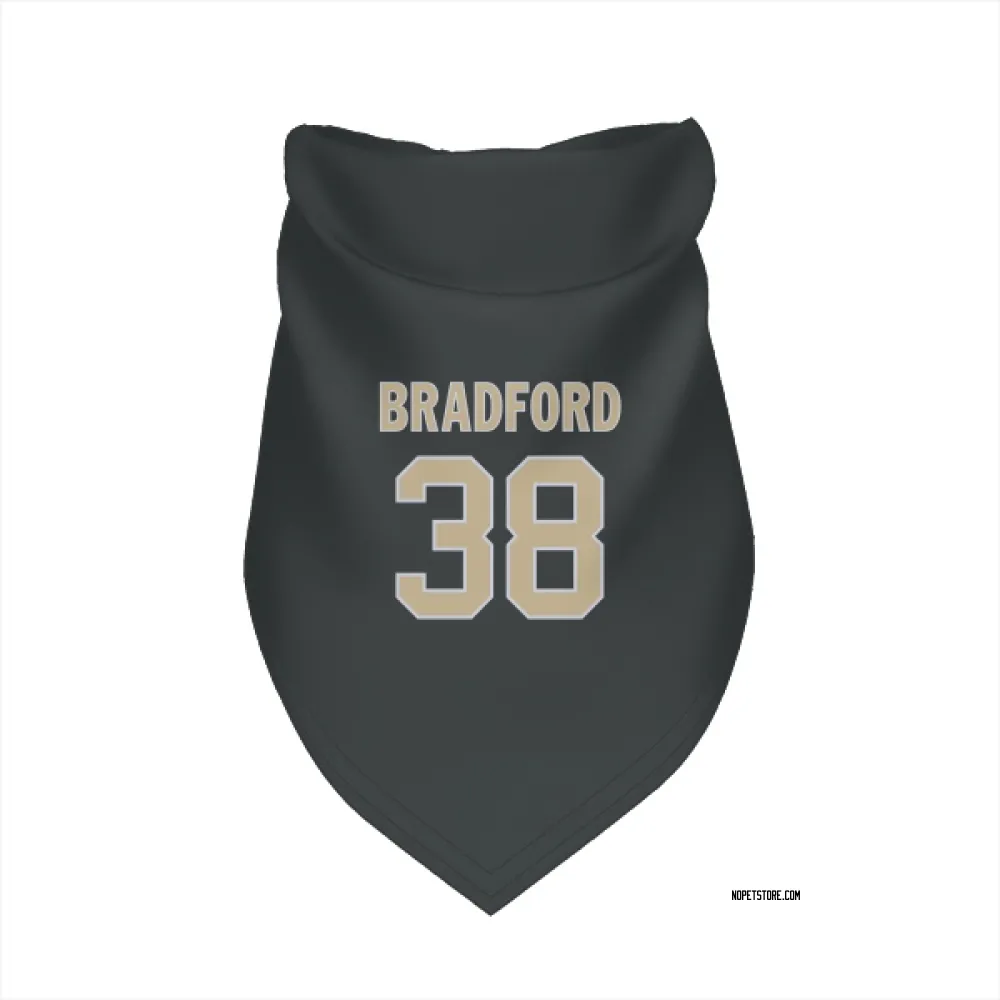 New Orleans Saints Millard Bradford Black Pet Bandana for Dog & Cat