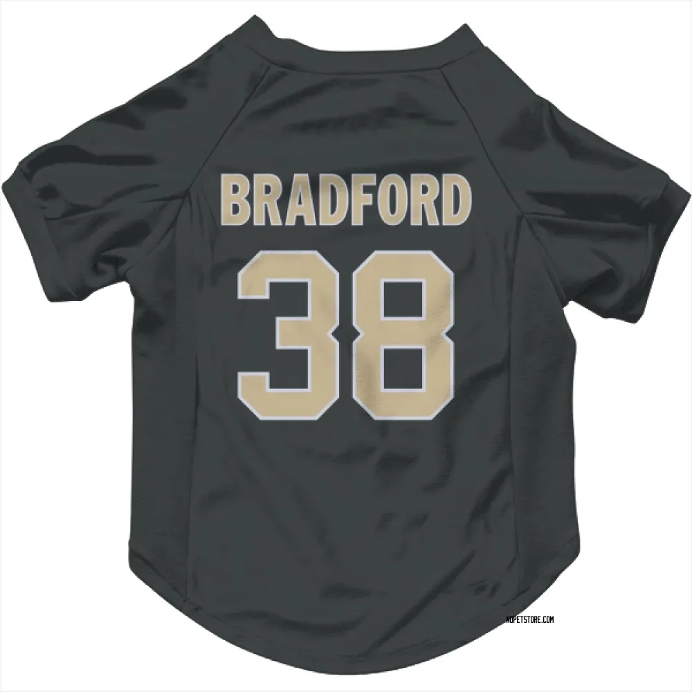 New Orleans Saints Millard Bradford Black Pet Jersey for Dog & Cat